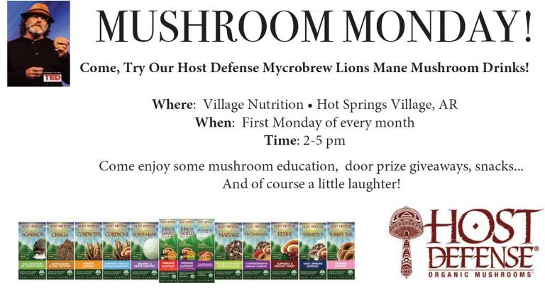 Mushroom Monday Event Info
