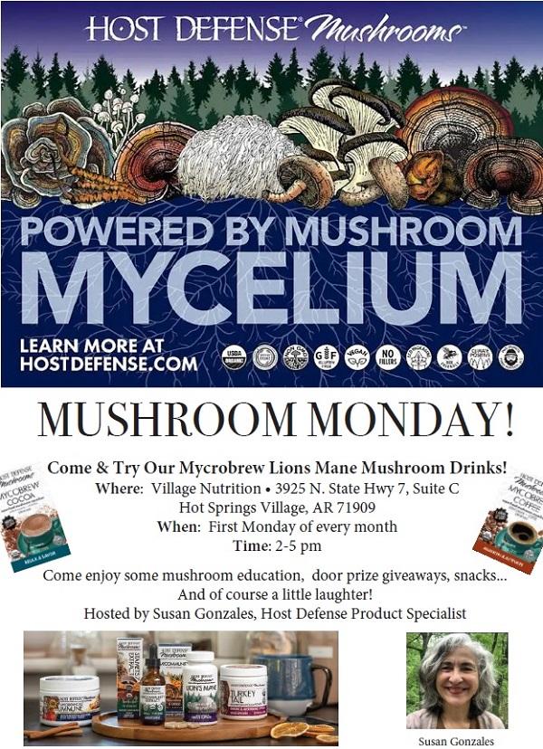 Mushroom Monday Sampling Event